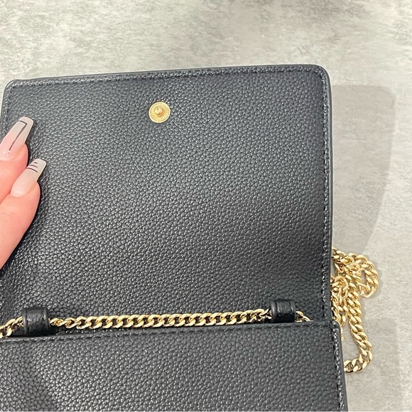 Mini Black Bag | Featuring gold accent chain - Picture 12 of 16